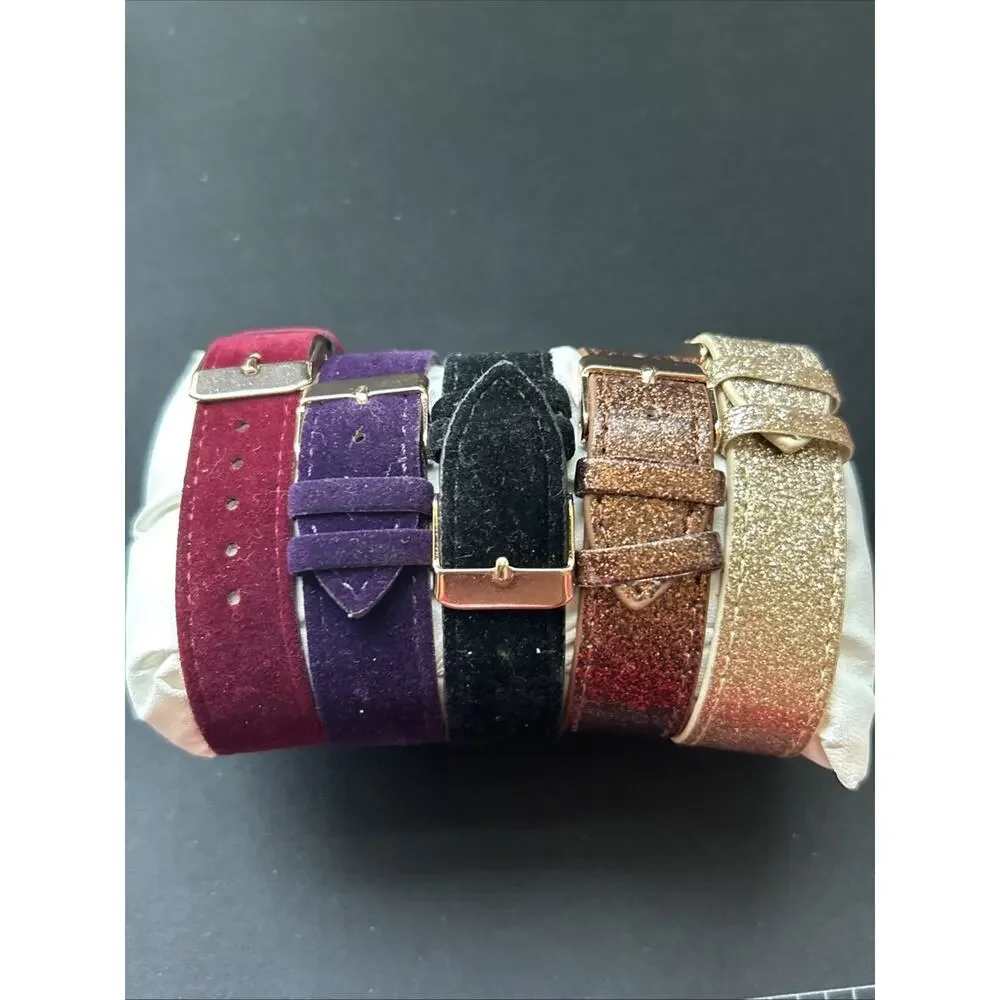Rose Gold Tone Interchangeable Bands Women’s Quartz Watch